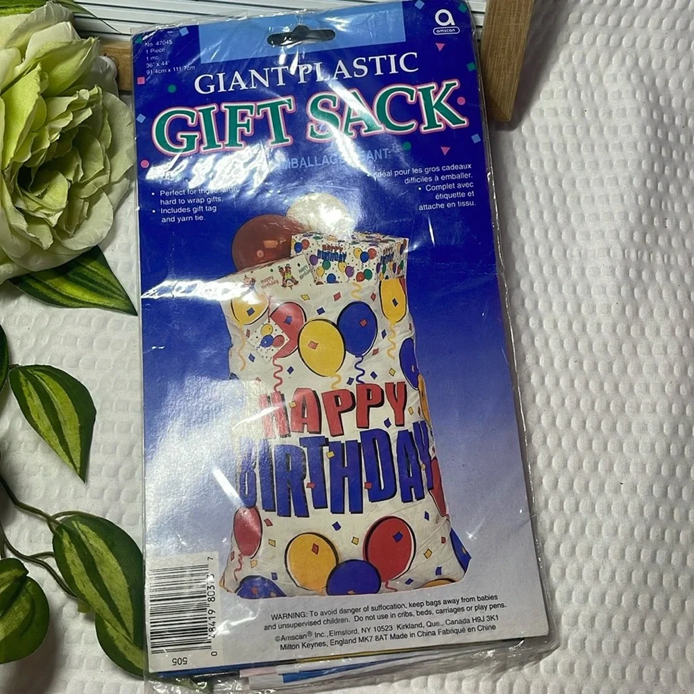 Giant Gift Sack with Tag 36